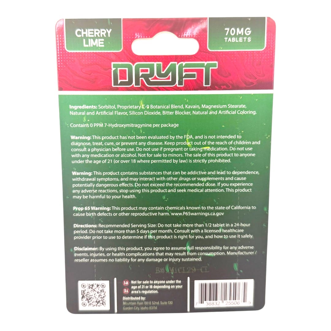 Dryft – C9 Tablets, 70mg x 5ct
