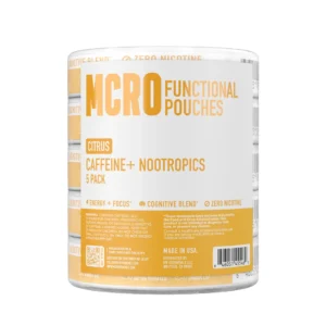MCRO – Caffeine + Nootropics Pouches, 15ct