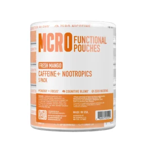 MCRO – Caffeine + Nootropics Pouches, 15ct