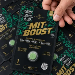 Ketoret - Kratom Caffeine Tablets MIT Boost, 200mg
