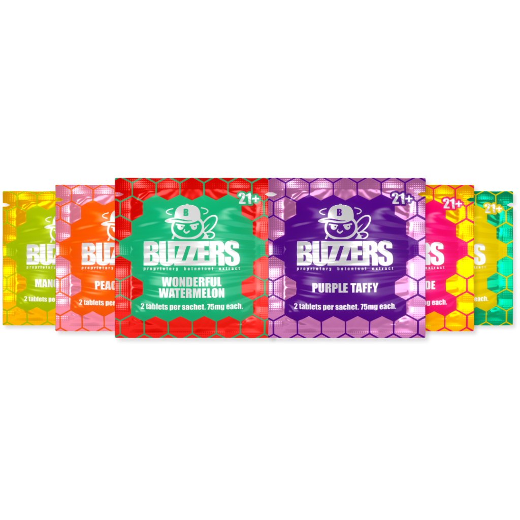 Buzzers, Proprietary Botanical Extracts, 75mg x 6ct | Image 1 | Buzzers, Proprietary Botanical Extracts, 75mg x 6ct