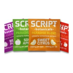 Script Botanicals – Cat’s Claw Extract Flavored Tablets, 100mg x 2ct