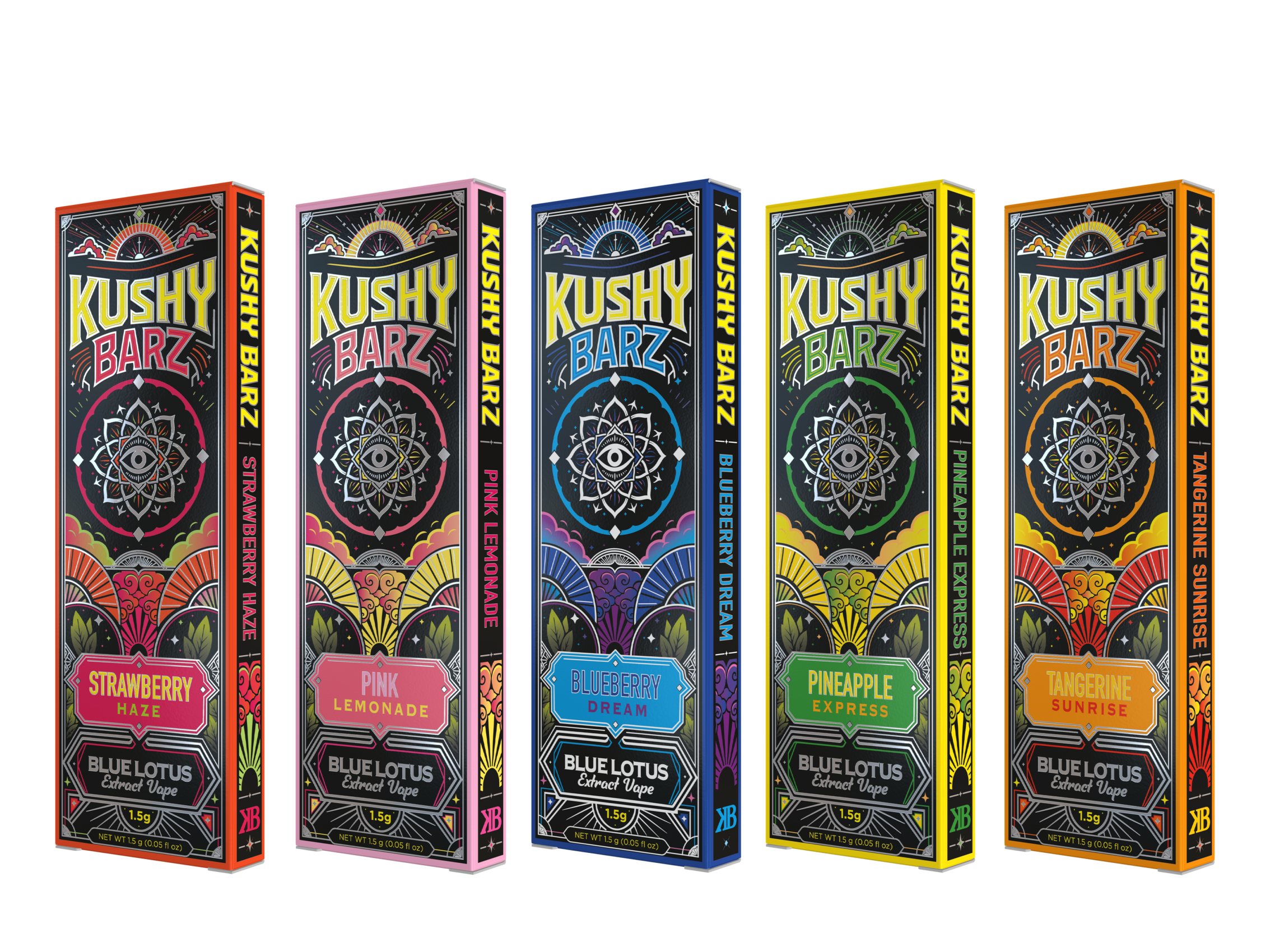 Kushy Barz - Blue Lotus Extract Vape, 1.5 g | Image 6 | Kushy Barz – Blue Lotus Extract Vape, 1.5 g