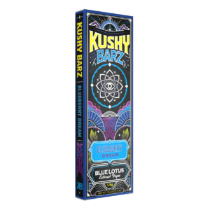 Kushy Barz – Blue Lotus Extract Vape, 1.5 g