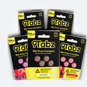 9 Tabz – 9M Area Complex Tablets, 100mg x 4ct