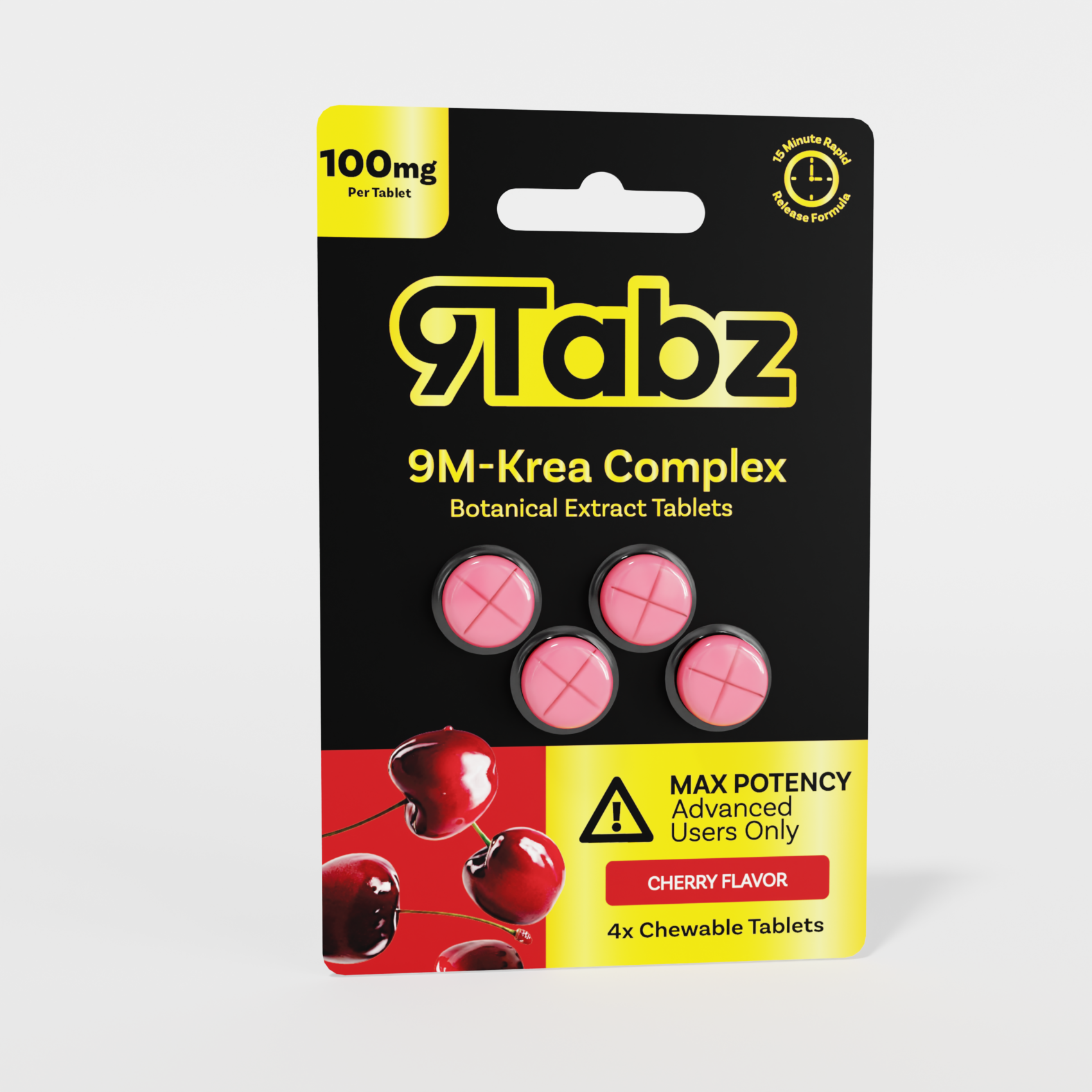 9 Tabz - 9M Area Complex Tablets, 100mg x 4ct | Image 17 | 9 Tabz – 9M Area Complex Tablets, 100mg x 4ct