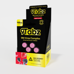 9 Tabz – 9M Area Complex Tablets, 100mg x 4ct