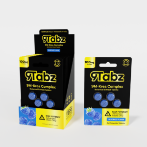9 Tabz – 9M Area Complex Tablets, 100mg x 4ct