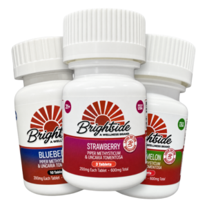 Brightside – Kava & Cat’s Claw Botanical Tablets, 200mg