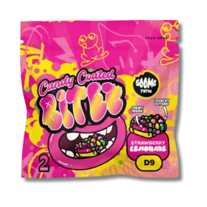 Candy Coated Bitez – Mushroom Delta 9 Gummies, 250mg x 2ct