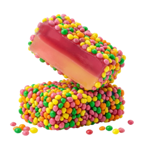 Candy Coated Bitez – Mushroom Delta 9 Gummies, 250mg x 2ct