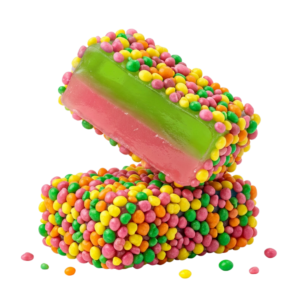 Candy Coated Bitez – Mushroom Delta 9 Gummies, 250mg x 2ct