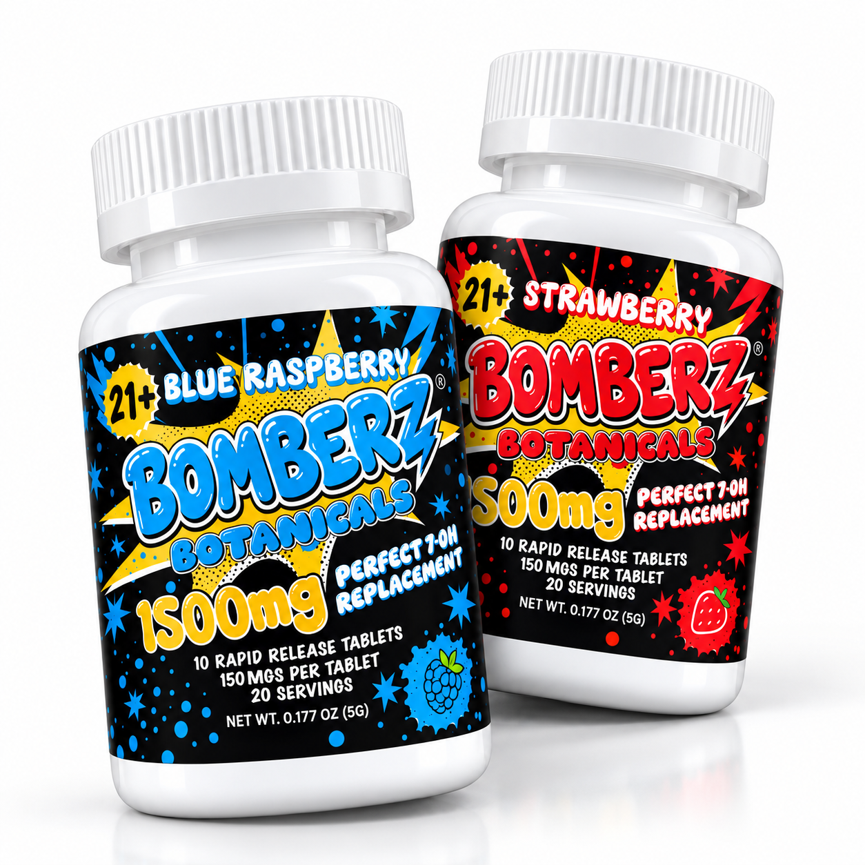 Bomberz Botanicals – Rapid-Release Tablets, 150mg x 10ct