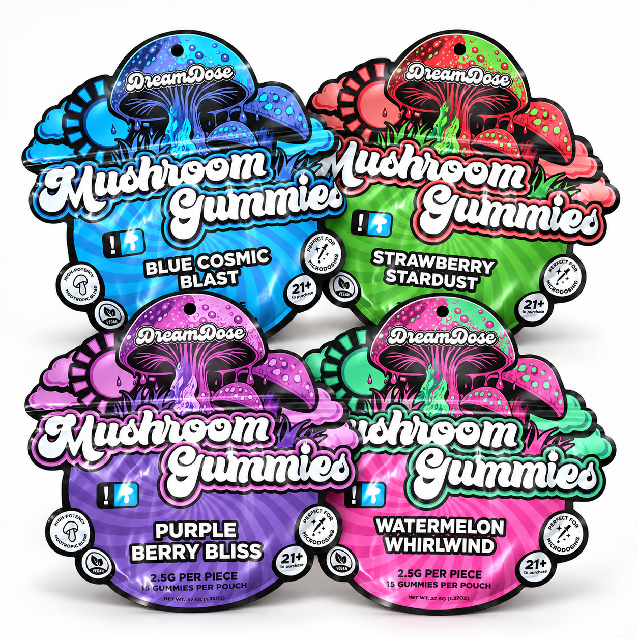Dream Dose - Nootropic Gummies, 15ct | Image 1 | Dream Dose – Nootropic Gummies, 15ct