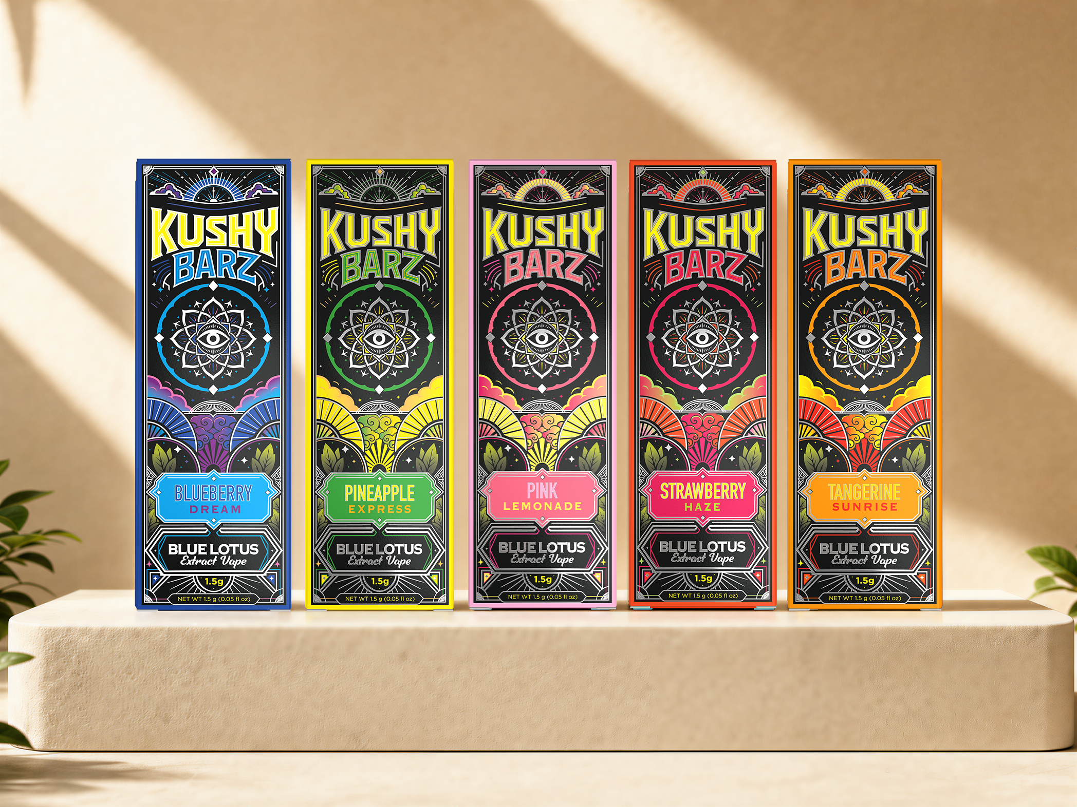 Kushy Barz - Blue Lotus Extract Vape, 1.5 g | Image 8 | Kushy Barz – Blue Lotus Extract Vape, 1.5 g
