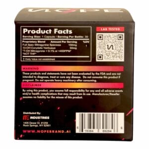 NOPE – MIT+13OH Capsules, 6000mg