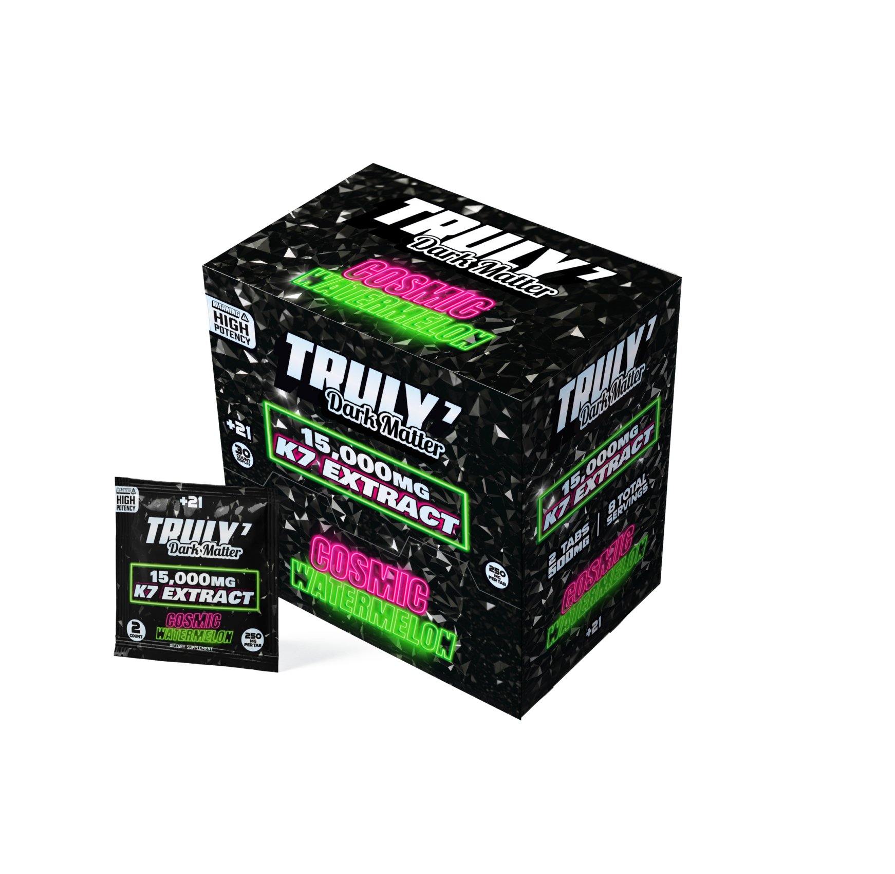 Truly - Dark Matter K7 Extract Tablets, 250mg x 2ct | Image 18 | Truly – Dark Matter K7 Extract Tablets, 250mg x 2ct