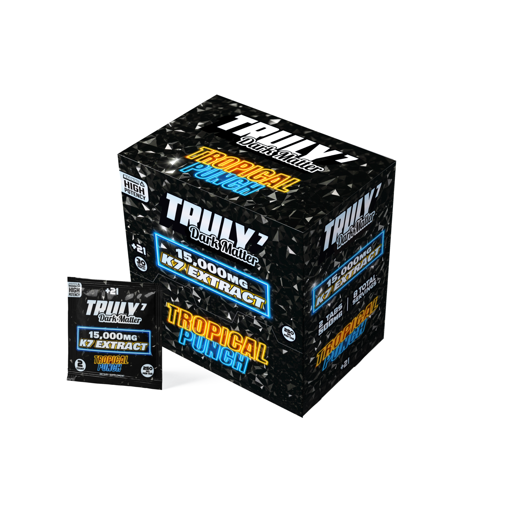 Truly - Dark Matter K7 Extract Tablets, 250mg x 2ct | Image 13 | Truly – Dark Matter K7 Extract Tablets, 250mg x 2ct