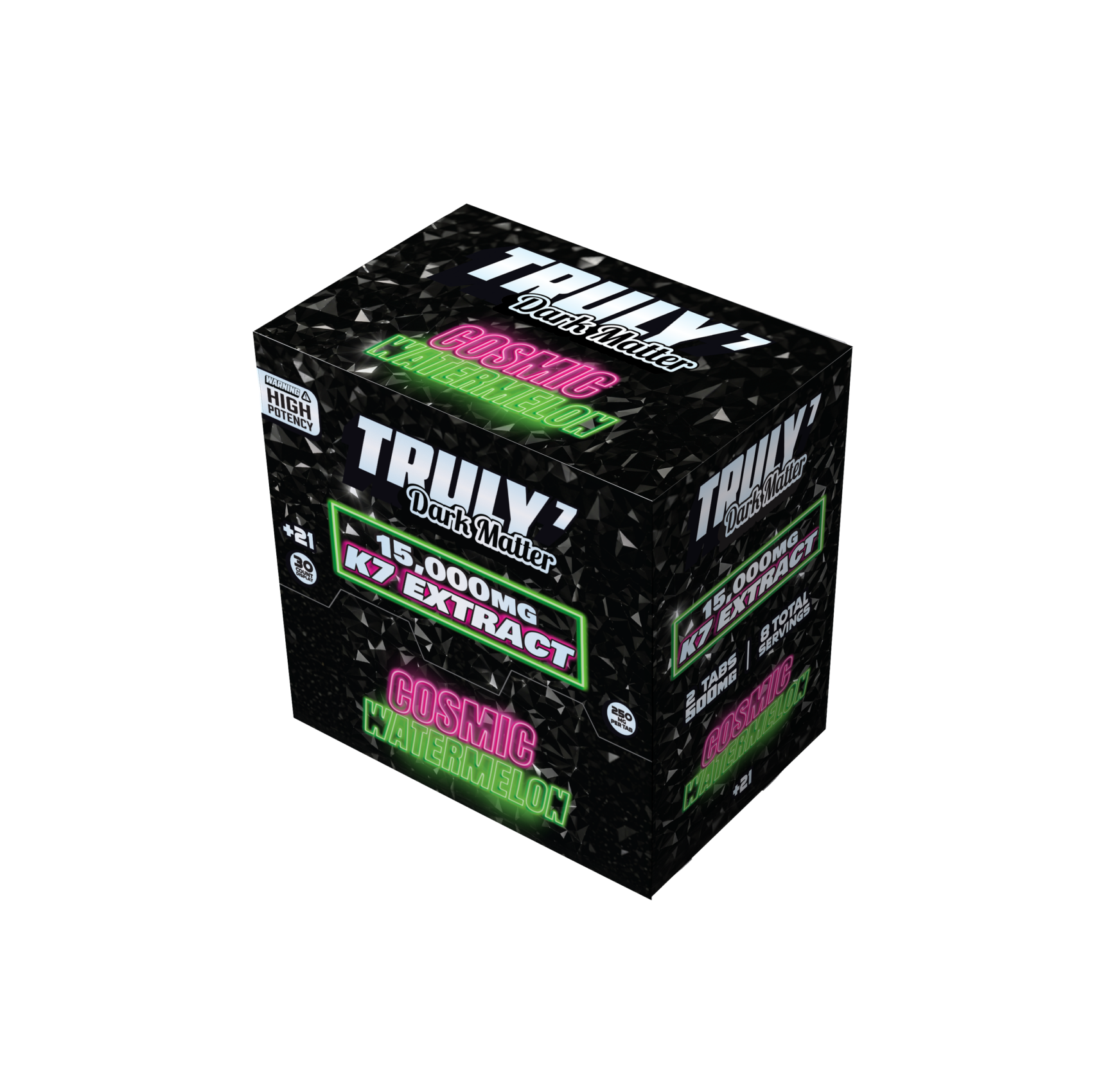 Truly - Dark Matter K7 Extract Tablets, 250mg x 2ct | Image 4 | Truly – Dark Matter K7 Extract Tablets, 250mg x 2ct