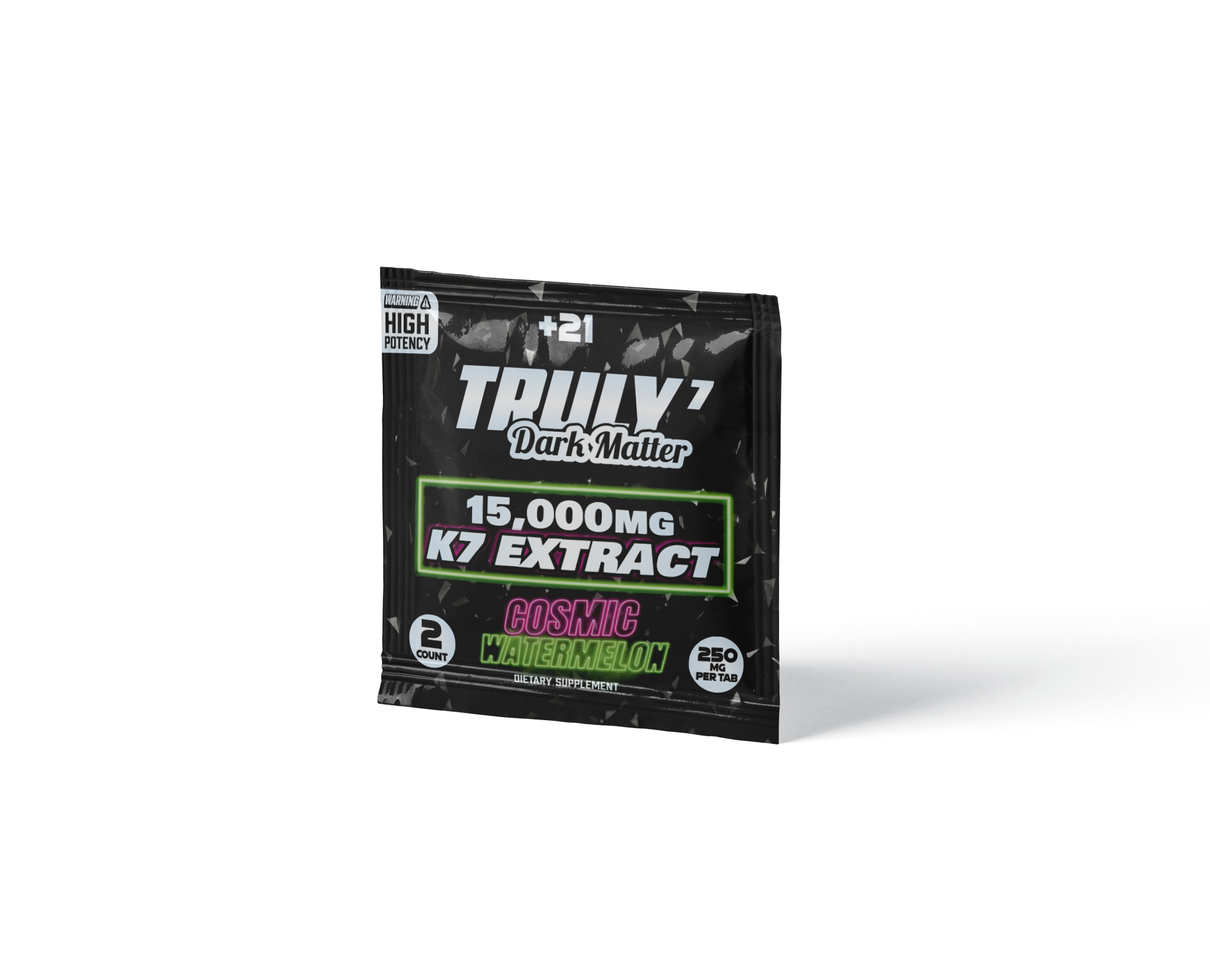Truly - Dark Matter K7 Extract Tablets, 250mg x 2ct | Image 10 | Truly – Dark Matter K7 Extract Tablets, 250mg x 2ct