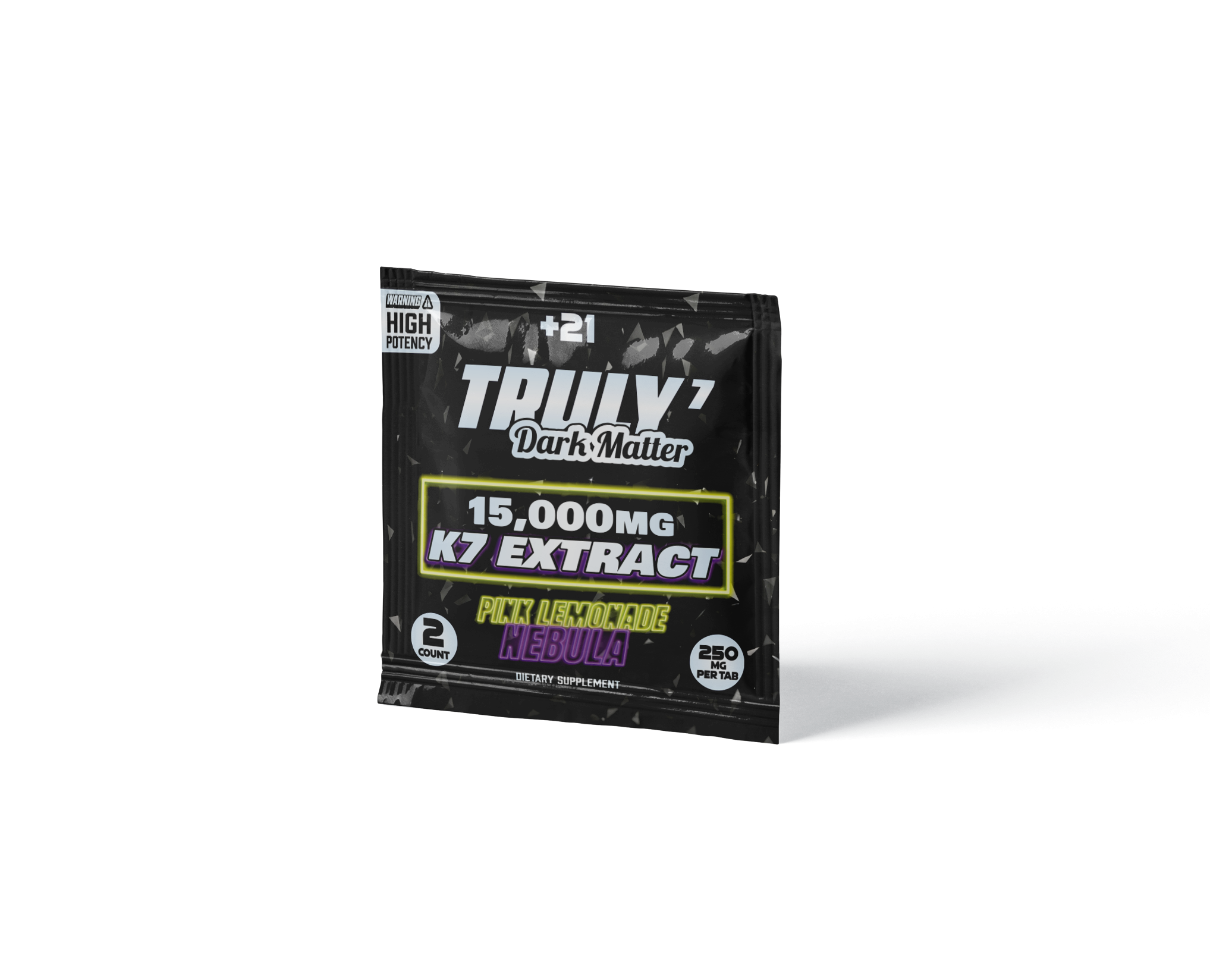 Truly - Dark Matter K7 Extract Tablets, 250mg x 2ct | Image 15 | Truly – Dark Matter K7 Extract Tablets, 250mg x 2ct