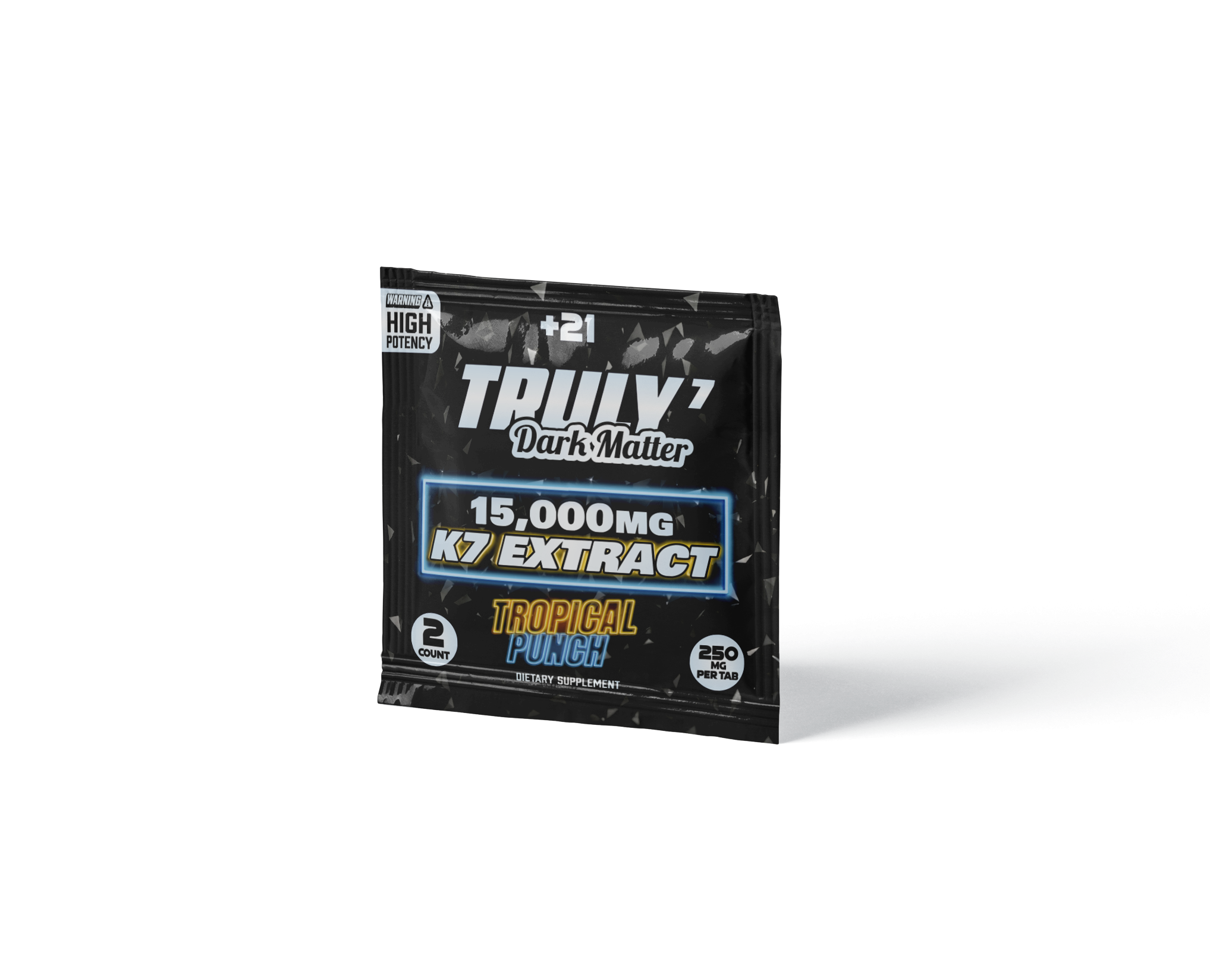 Truly - Dark Matter K7 Extract Tablets, 250mg x 2ct | Image 5 | Truly – Dark Matter K7 Extract Tablets, 250mg x 2ct