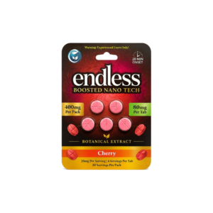 Endless – Boosted Nano Tech Botanical Extract Tablets, 80mg x 5ct