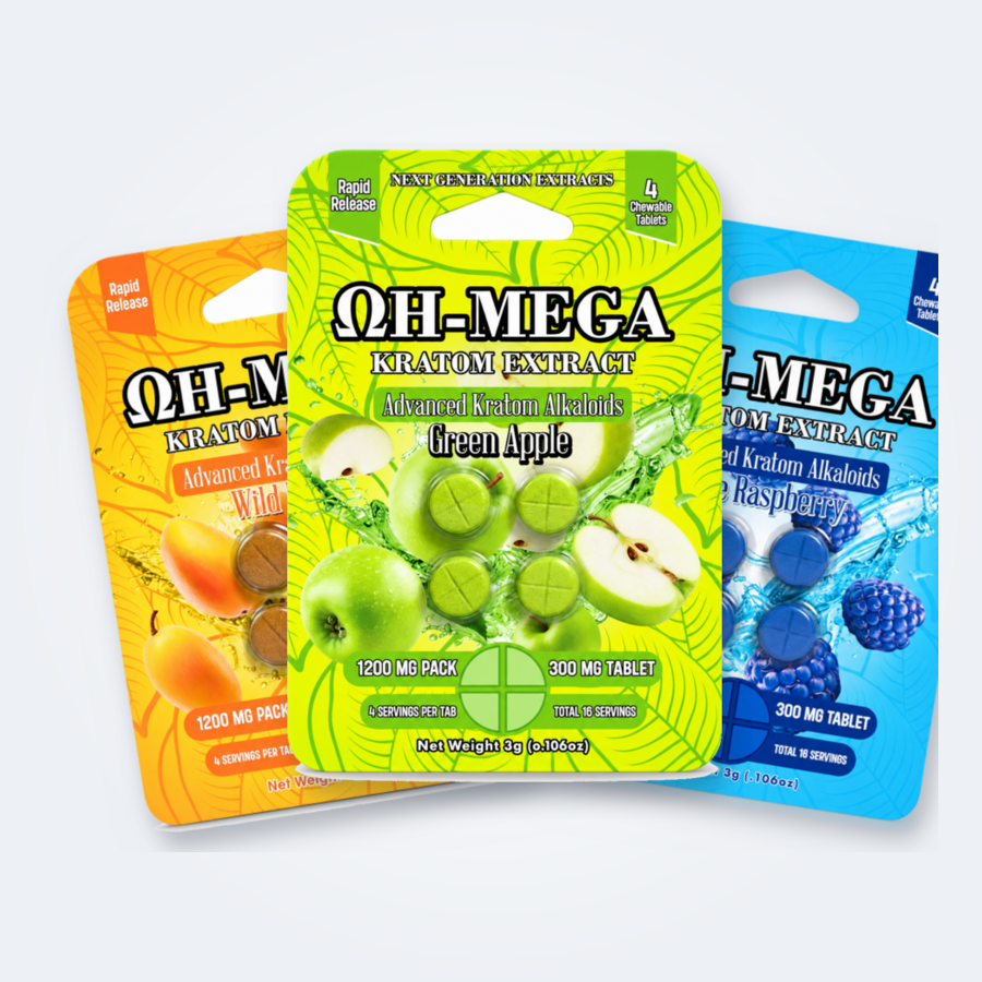 OH-MEGA - Advanced Kratom Extract 1200mg | Image 1 | OH-MEGA – Advanced Kratom Extract 1200mg