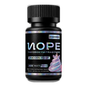 NOPE – Unicorn Poop 7-OH 2000mg Tablets, 50mg, 40ct